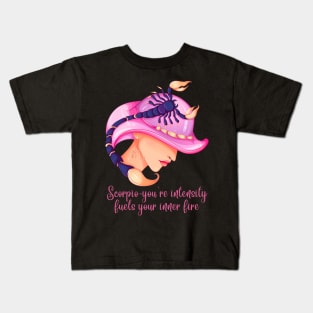 Scorpio Birth Sign Kids T-Shirt